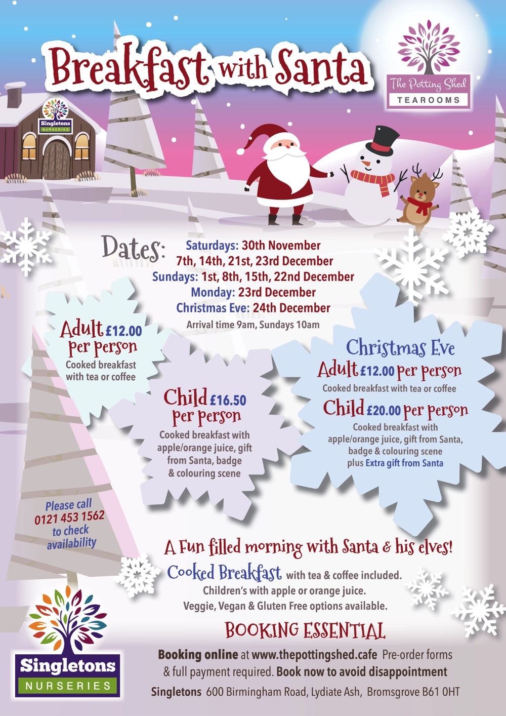 Breakfast with Santa 2024